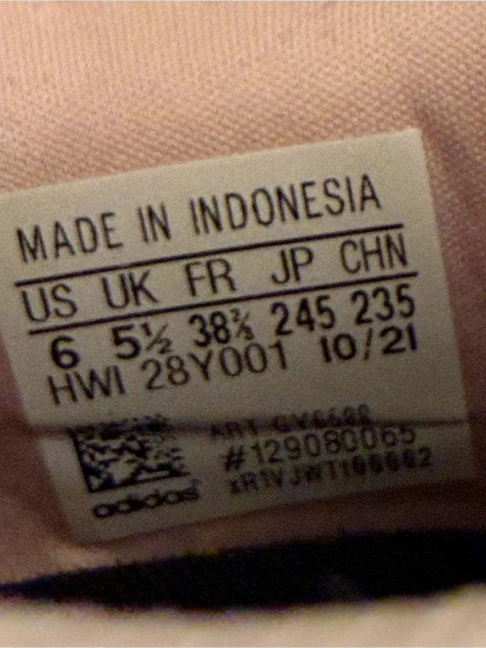 adidas size women’s